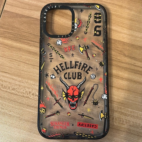 Casetify x Stranger Things IPhone 12 Pro Case Cell Phones